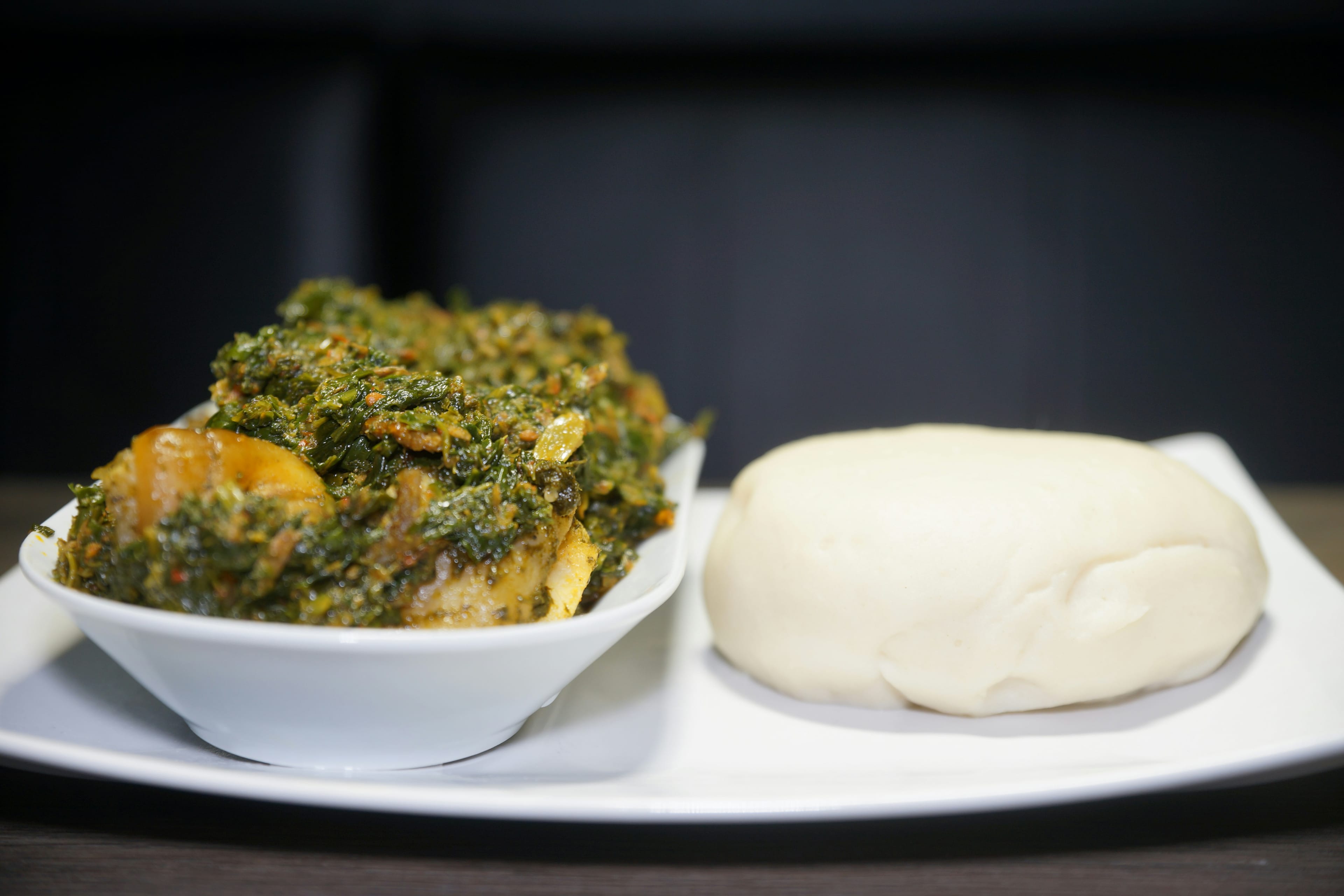 Delicious Nigerian food spread